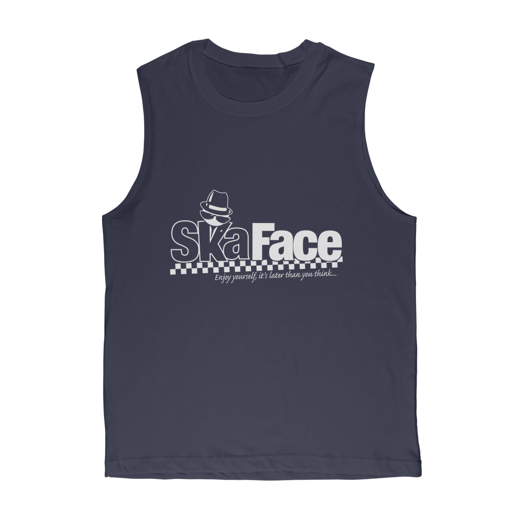 Ska Face Classic Adult Muscle Top