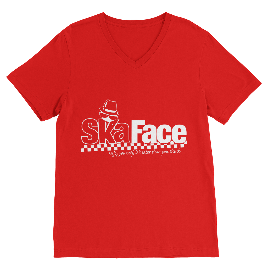 Ska Face Classic V-Neck T-Shirt