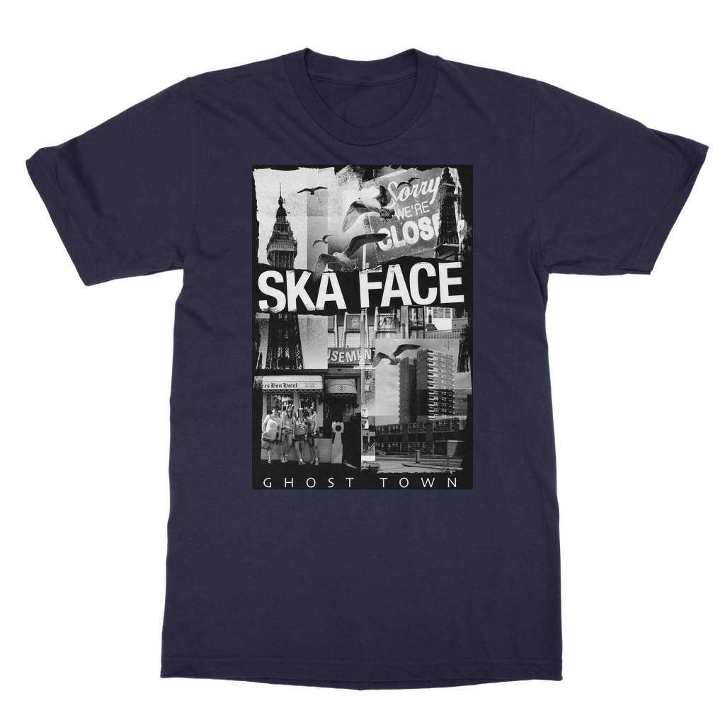 Ska Face Classic Heavy Cotton Adult T-Shirt