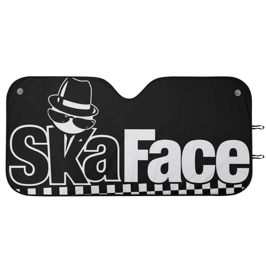 Ska Face Car Sunshade