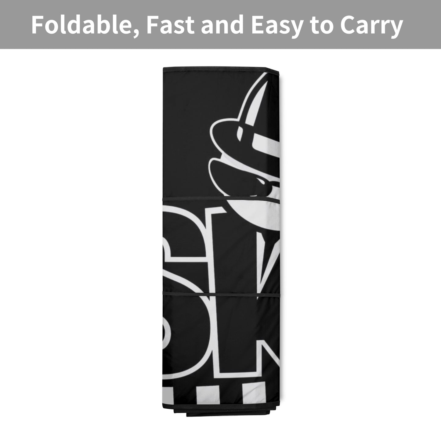 Ska Face Car Sunshade