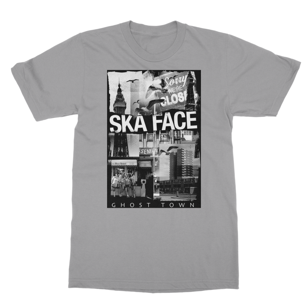 Ska Face Classic Heavy Cotton Adult T-Shirt