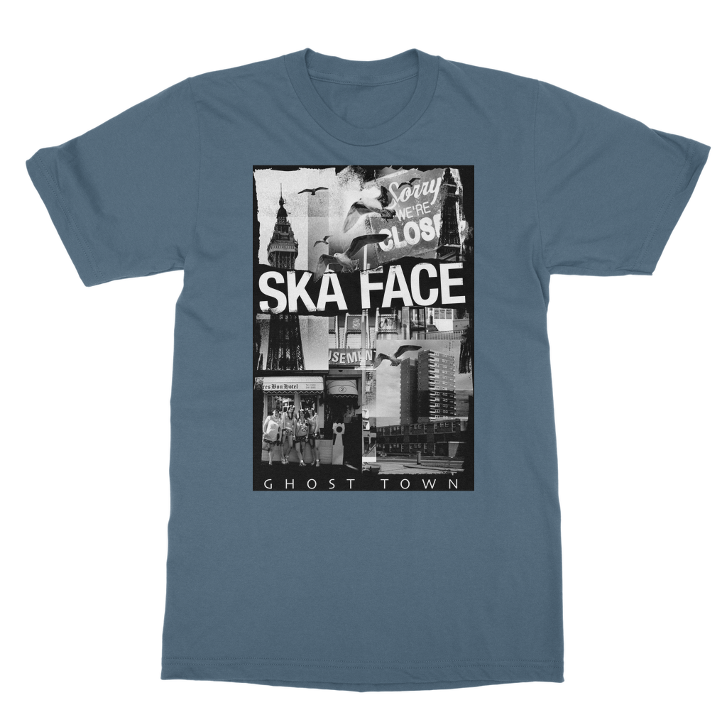 Ska Face Classic Heavy Cotton Adult T-Shirt