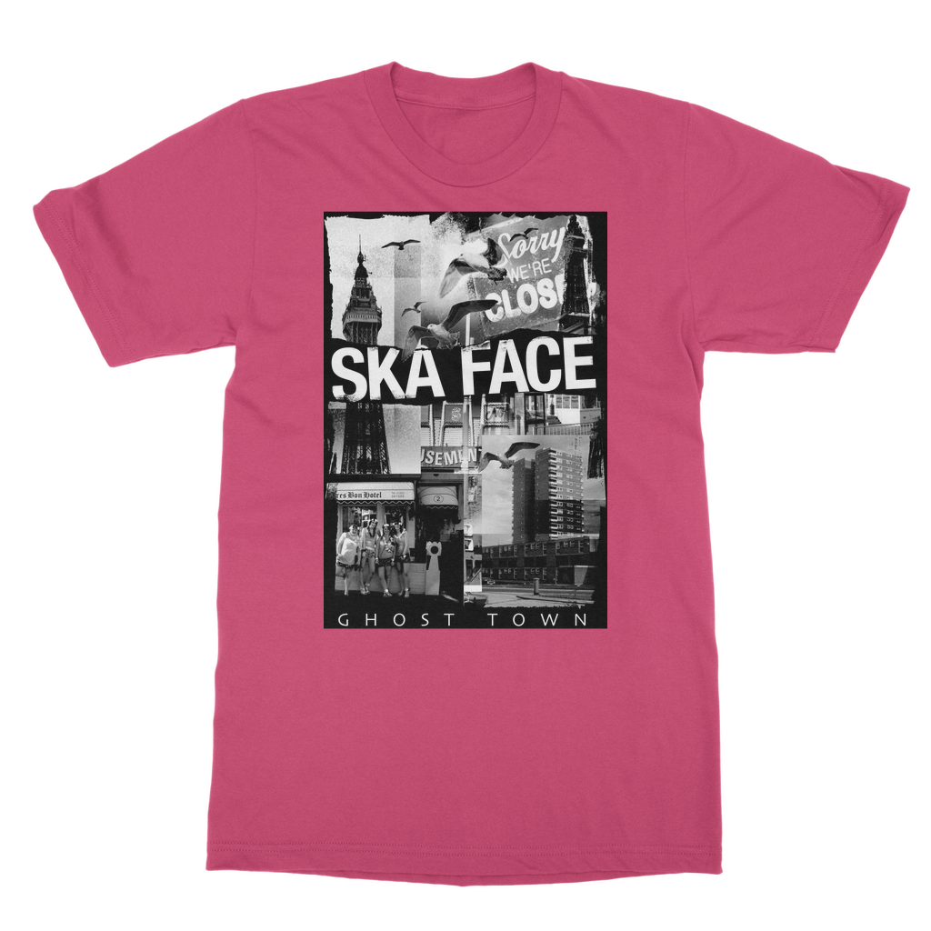 Ska Face Classic Heavy Cotton Adult T-Shirt