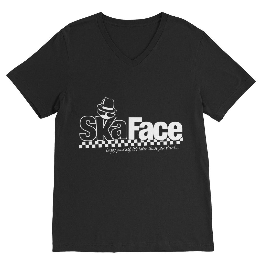 Ska Face Classic V-Neck T-Shirt