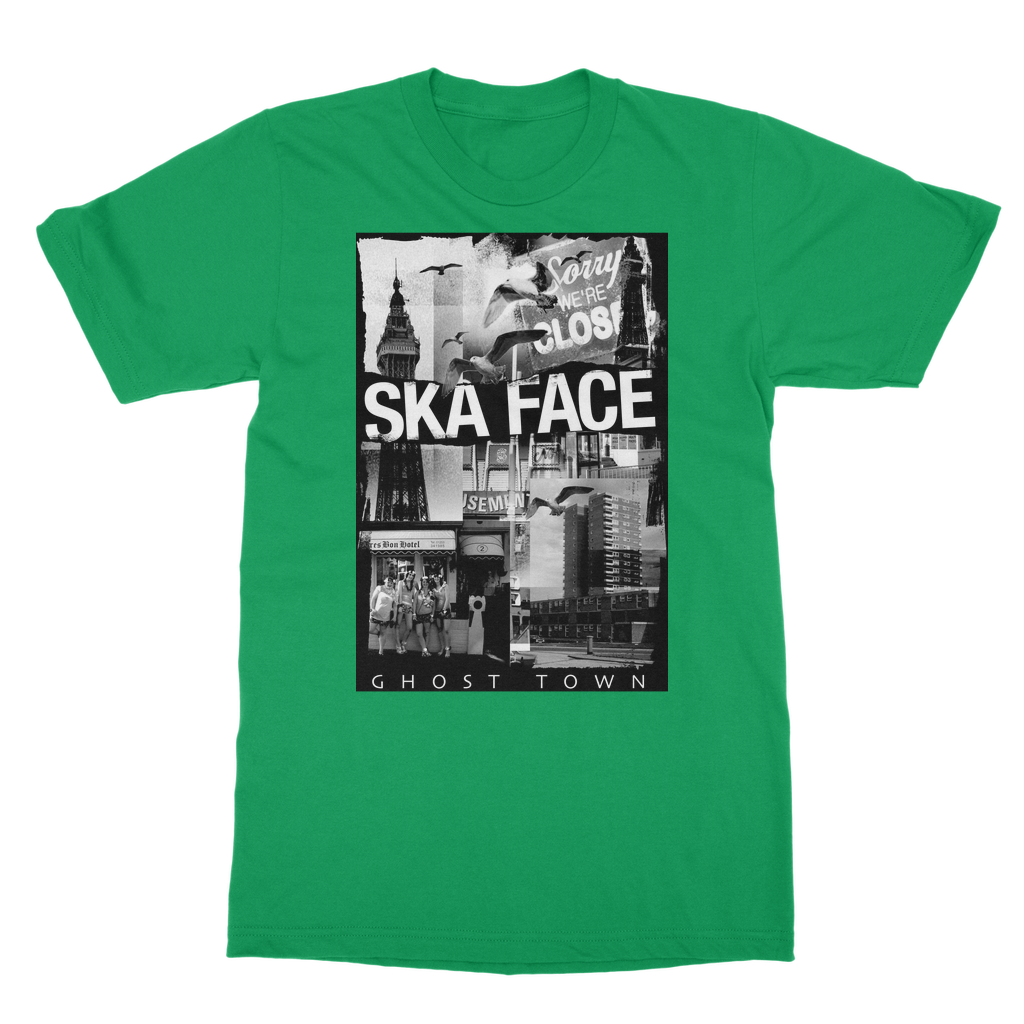 Ska Face Classic Heavy Cotton Adult T-Shirt