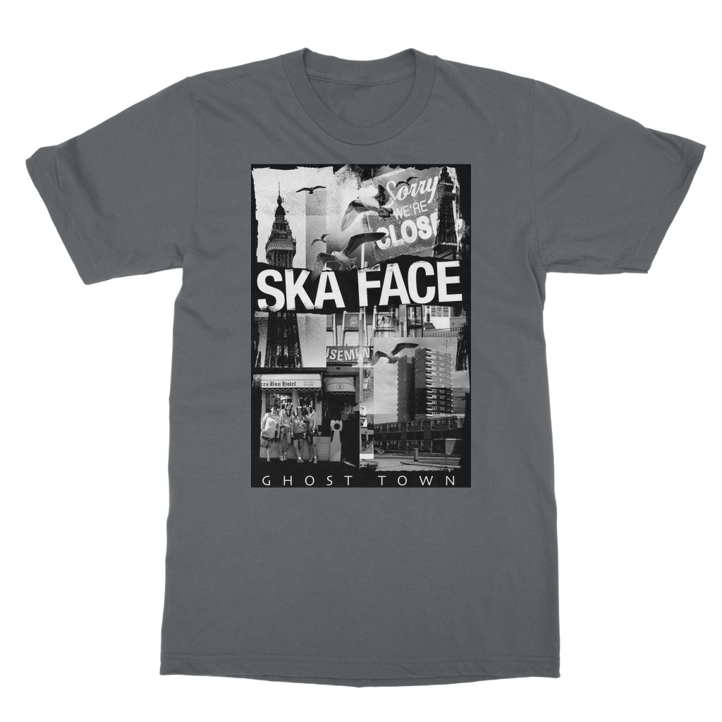 Ska Face Classic Heavy Cotton Adult T-Shirt