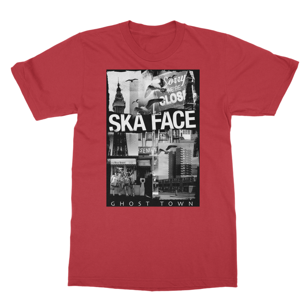 Ska Face Classic Heavy Cotton Adult T-Shirt