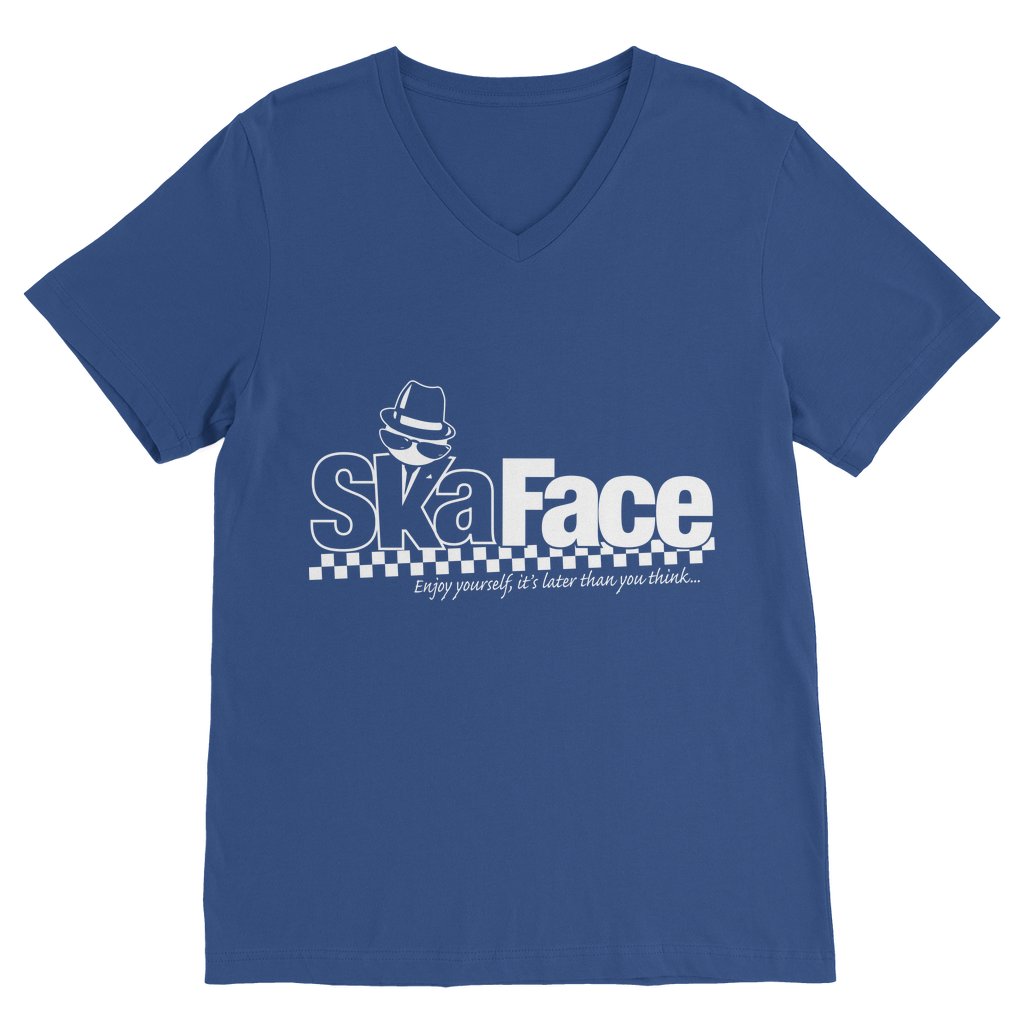 Ska Face Classic V-Neck T-Shirt
