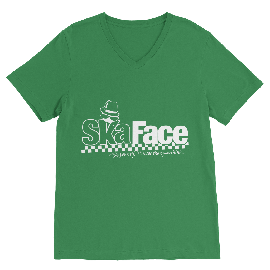 Ska Face Classic V-Neck T-Shirt