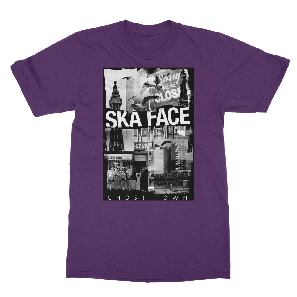 Ska Face Classic Heavy Cotton Adult T-Shirt