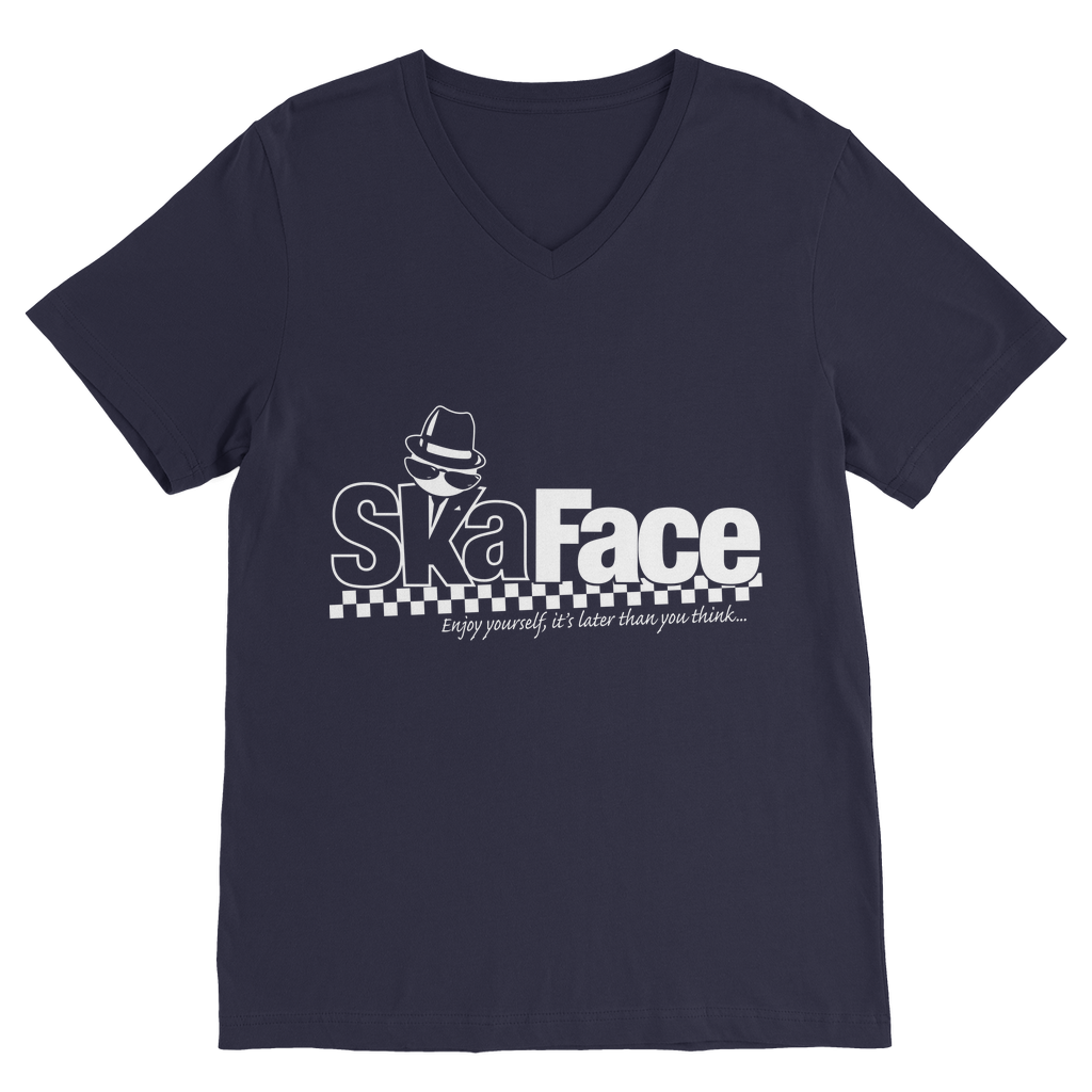 Ska Face Classic V-Neck T-Shirt