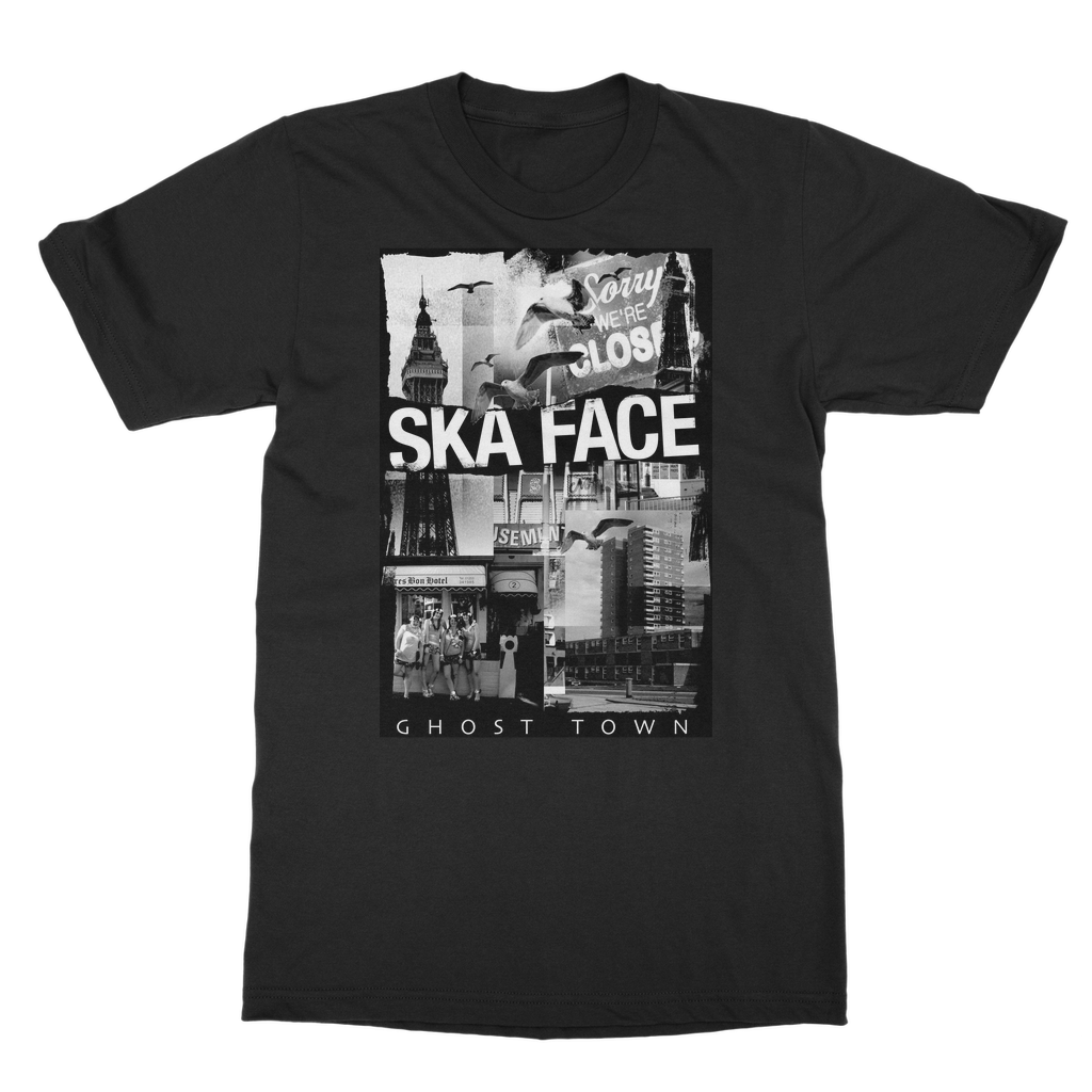 Ska Face Classic Heavy Cotton Adult T-Shirt