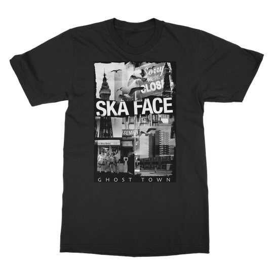 Ska Face Classic Heavy Cotton Adult T-Shirt