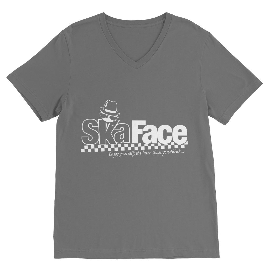 Ska Face Classic V-Neck T-Shirt