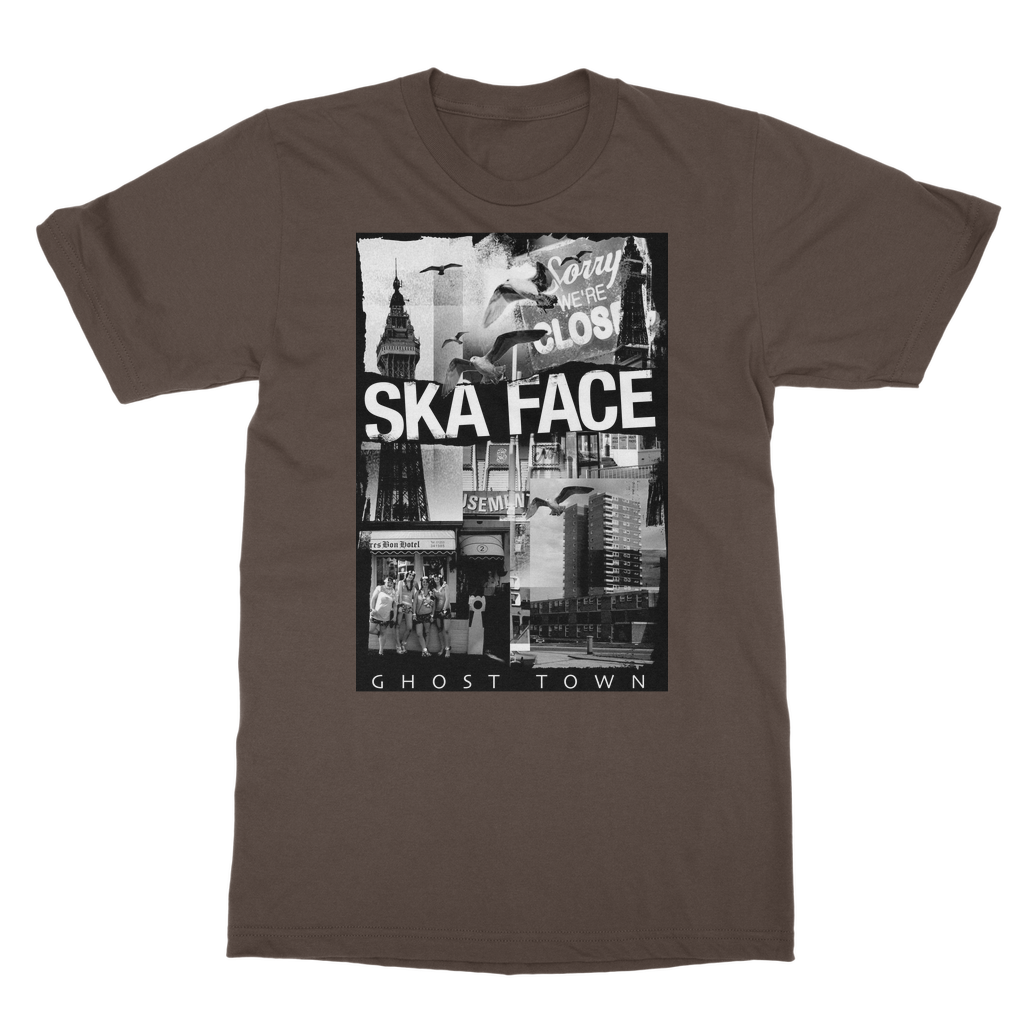Ska Face Classic Heavy Cotton Adult T-Shirt